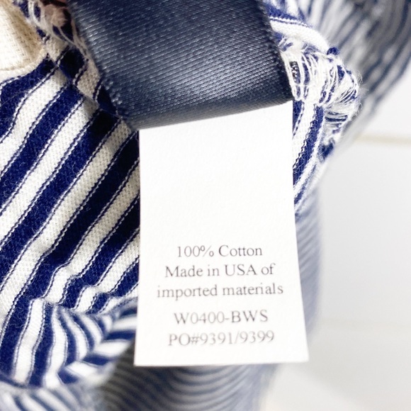 Betabrand Navy Striped 30-day Jersey Mini Dress - Picture 12 of 12